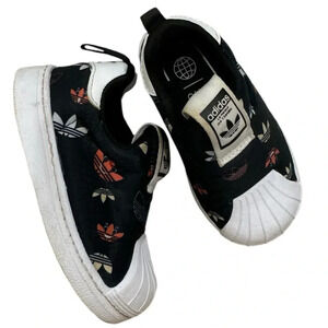 adidas Superstar 360 Low Repeat Logo - Black - GX1868 Kids Sneakers Tennis Shoes